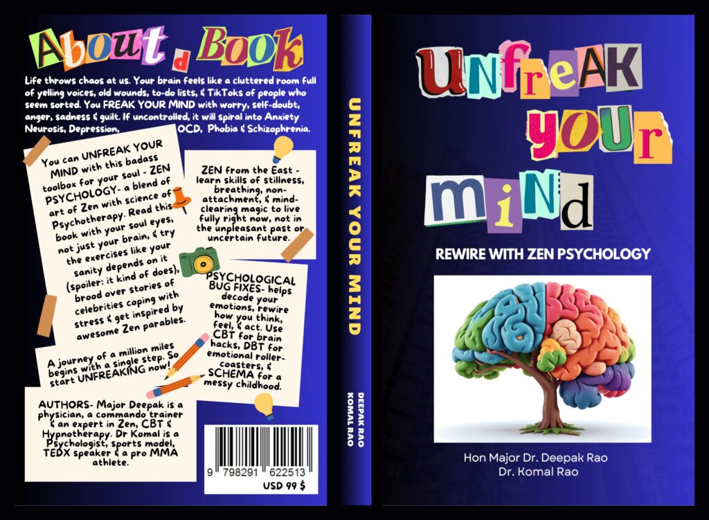 Dr Komal Rao | Author | Unfreak your mind