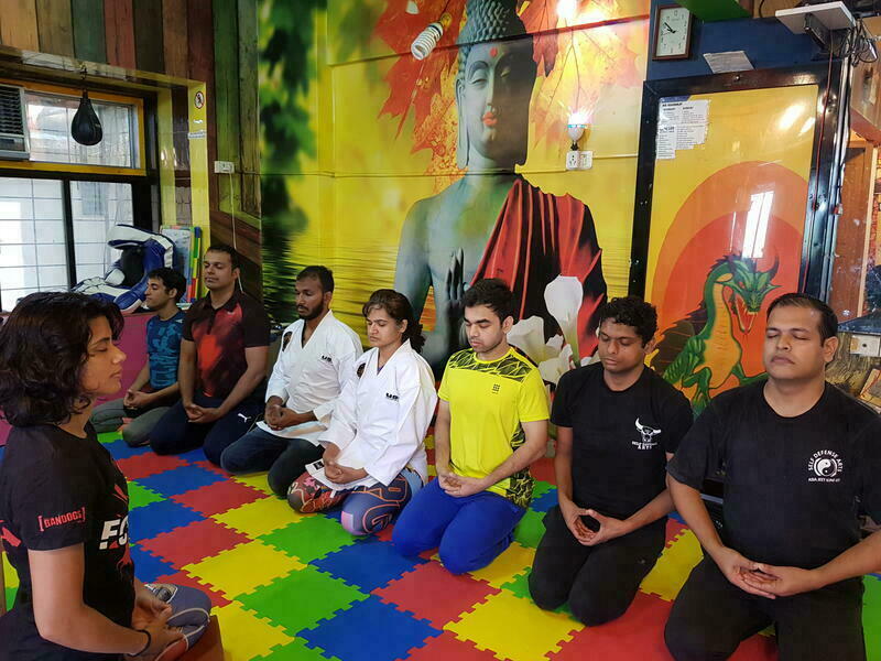 Dr Komal Rao in Zen Meditation